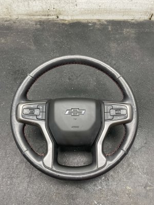2021-2026 GMC Yukon XL Red Steering Wheel - Front (Used OEM)