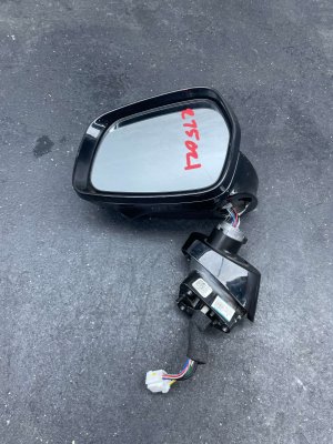 2021-2025 Kia Sorento Black Side/Door Mirror - Front, Left (Driver) (Used OEM)