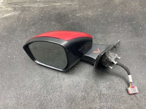 2017-2020 Jaguar F-Pace Red Power Door/Side View Mirror - Front, Left (Driver) (Used OEM)