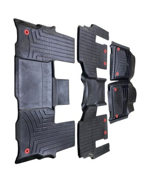 2022-2025 Jeep Wagoneer Weathertech 4-Piece Floor Mat Set (Used OEM)