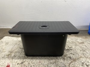 2013-2018 Ram 1500 Floor Storage Bin Compartment Box - Rear (Used OEM)