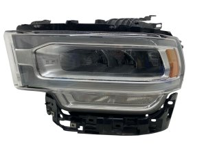 2021-2024 Ram 3500 Black LED Headlight Assembly - Front, Right (Passenger) (Used OEM)