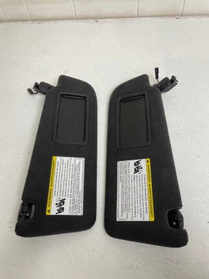 2012-2018 Audi A6 Sun Visor with Mirror and Lamp - Right (Passenger) (Used OEM)