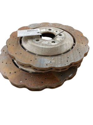 2013-2018 Audi S8 Carbon Ceramic Disc Brake Rotor - Rear (Used OEM)