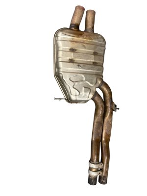 2014-2018 Audi RS7 Center Resonator Exhaust Muffler (Used OEM)