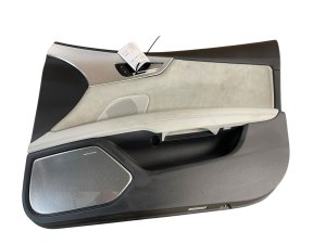 2013-2018 Audi S7 Black Door Interior Trim Panel - Front, Right (Passenger) (Used OEM)