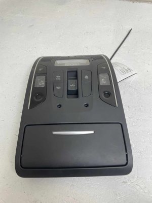 2012-2018 Audi A6 Overhead Console with Dome Light - Front (Used OEM)