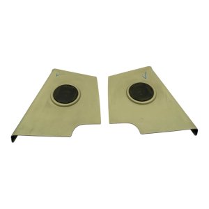 2003-2007 Hummer H2 Tan D-Pillar Upper Quarter Panel Trim Cover with Speaker (Used OEM)