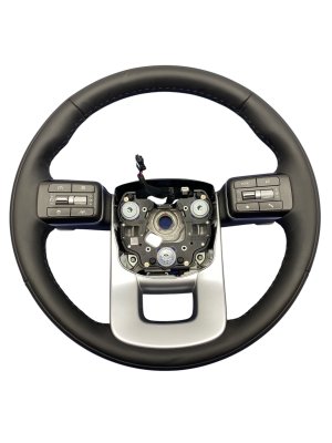 2023-2026 Kia Telluride Black Heated Leather Steering Wheel - Front (Used OEM)
