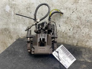 2017-2020 Jaguar F-Pace Red Disc Brake Caliper and Bracket with Parking Brake Motor - Rear, Right (Passenger) (Used OEM)