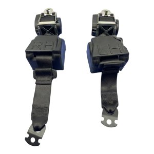 2017-2024 Maserati Levante Black Seat Belt Retractor Assembly Set - Rear, Right (Passenger) (Used OEM)