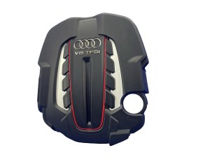 2013-2018 Audi A8 Black Engine Cover (Used OEM)