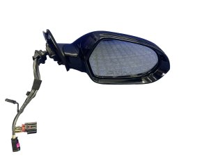 2014-2018 Audi A6 Black Power Folding Auto-Dimming Heated Door/Side View Mirror - Front, Right (Passenger) (Used OEM)