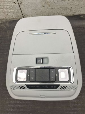 2021-2025 Ford F-150 Gray Center Console Panel - Front (Used OEM)
