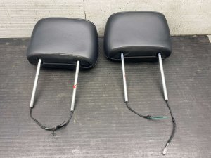 2021-2025 Ford F-150 Black Seat Headrest Set with Speakers - Front, Right (Passenger) (Used OEM)