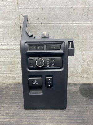 2022-2024 Ford Expedition Black Headlight Control Switch Panel - Front (Used OEM)