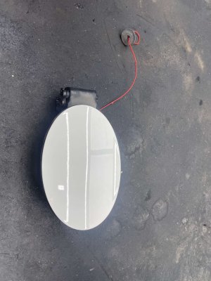 2017-2024 Maserati Levante Tan Fuel Filler Door (Used OEM)