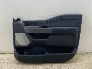 2024-2025 Ford F-150 Door Interior Trim Panel with Leather - Front, Right (Passenger) (Used OEM)