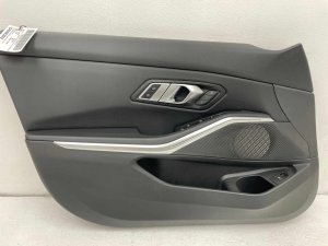 2021-2025 BMW M3 Black Door Interior Trim Panel - Front, Left (Driver) (Used OEM)