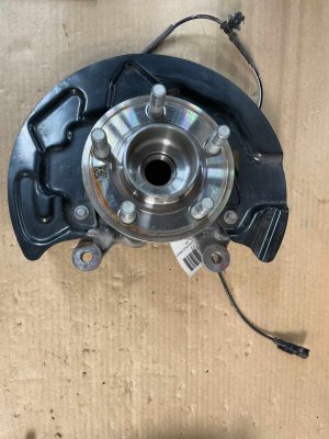 2024-2025 Ford Mustang Steering Knuckle with Wheel Hub - Front, Left (Driver) (Used OEM)