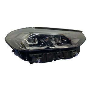 2022-2025 BMW X3 Chrome Adaptive LED Headlight Assembly with Chrome Trim - Front, Right (Passenger) (Used OEM)