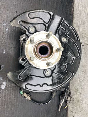 2020-2025 Lincoln Aviator Spindle Knuckle and Wheel Hub Assembly - Rear, Left (Driver) (Used OEM)