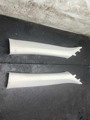 2024-2026 Buick Envision Gray Windshield A-Pillar Trim Panel Set - Front (Used OEM)