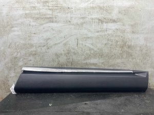 2021-2026 Buick Envision Black Lower Door Trim Moulding with Chrome Strip - Front (Used OEM)