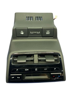2022-2025 Acura MDX Black Console Temperature Control Panel with Air Vent - Rear (Used OEM)