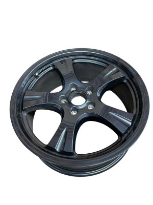 2023-2025 Subaru Solterra Black 18x7 5-Spoke Gray Alloy Wheel (Used OEM)