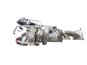 2017-2022 BMW M760i xDrive Turbocharger with Exhaust Manifold - Left (Driver) (Used OEM)