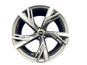 2021-2023 Audi RS6 Gray 22x10.5 5-Spoke Machined Gray Alloy Wheel (Used OEM)