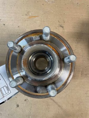 2024-2026 Ford Mustang Stub Axle with Wheel Bearing - Rear, Left (Driver) (Used OEM)