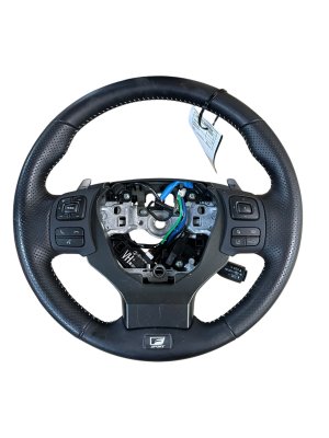 2021-2025 Lexus IS350 Steering Wheel with Control Switches and Paddle Shifters - Front (Used OEM)