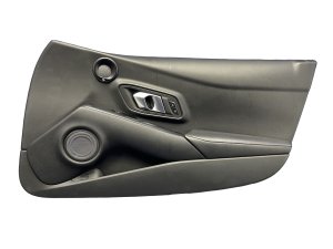 2020-2026 Toyota GR Supra Black Door Interior Trim Panel - Front, Right (Passenger) (Used OEM)