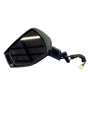 2022-2026 Hyundai Santa Cruz Ebony (Black) Power Folding Door/Side View Mirror with Camera - Front, Left (Driver) (Used OEM)