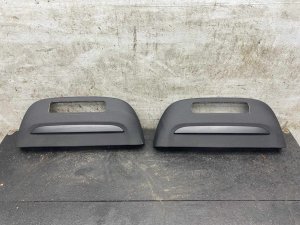 2019-2023 BMW X6 Black Upper Seat Back Plate Cover Panel Set - Front (Used OEM)
