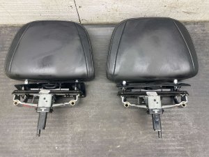 2019-2022 BMW X7 Black 3rd Row Seat Headrest Set - Rear, Right (Passenger) (Used OEM)
