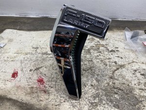 2021-2025 Ford F-150 Chrome Chrome Fender Vent Emblem (Used OEM)