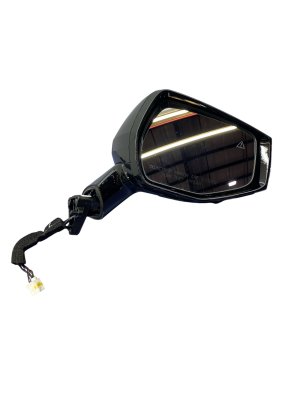2022-2026 Hyundai Santa Cruz Ebony (Black) Power Folding Door/Side View Mirror with Camera - Front, Right (Passenger) (Used OEM)
