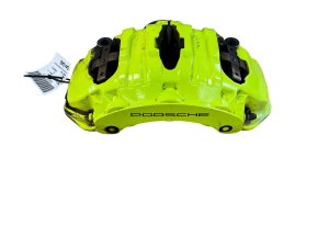 2011-2018 Porsche Cayenne Green Disc Brake Caliper - Front, Right (Passenger) (Used OEM)