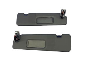 2020-2026 Toyota GR Supra Black Sun Visor with Vanity Light - Right (Passenger) (Used OEM)
