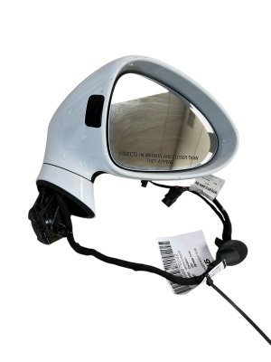 2014-2016 Porsche Panamera Power Folding Heated Auto-Dimming Door/Side View Mirror with Memory - Front, Right (Passenger) (Used OEM)
