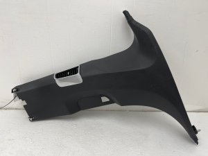 2010-2016 Porsche Panamera Black C-Pillar Interior Trim Panel with Vent Assembly - Rear (Used OEM)