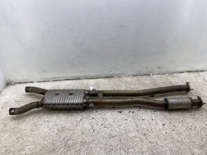 2014-2018 Bentley Flying Spur Center Exhaust Muffler Resonator and Intermediate Pipe (Used OEM)