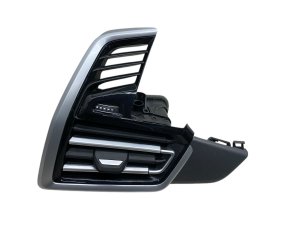 2020-2023 BMW X6 Silver Dashboard Air Vent with Aluminum Mesh Trim - Front, Left (Driver) (Used OEM)