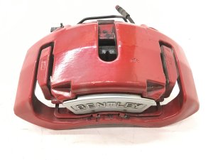 2007-2011 Bentley Continental Red Disc Brake Caliper - Front, Left (Driver) (Used OEM)