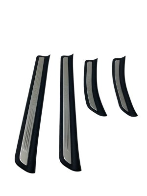 2019-2025 Genesis G70 Black Door Sill Plate Set (Used OEM)