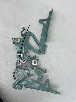 2025-2026 Mini Cooper Hood Hinge Set - Front, Right (Passenger) (Used OEM)