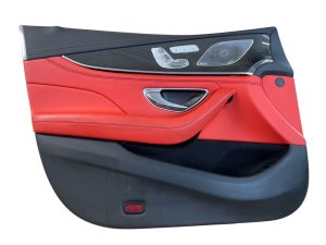 2019-2025 Mercedes-Benz AMG GT 53 Black Door Interior Trim Panel - Front, Left (Driver) (Used OEM)